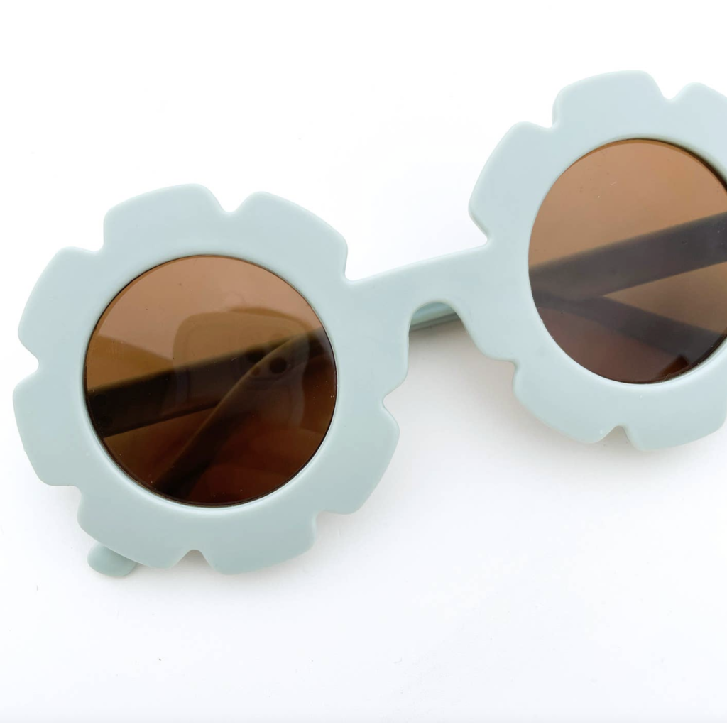 Mint Daisy Day Flower Sunglasses