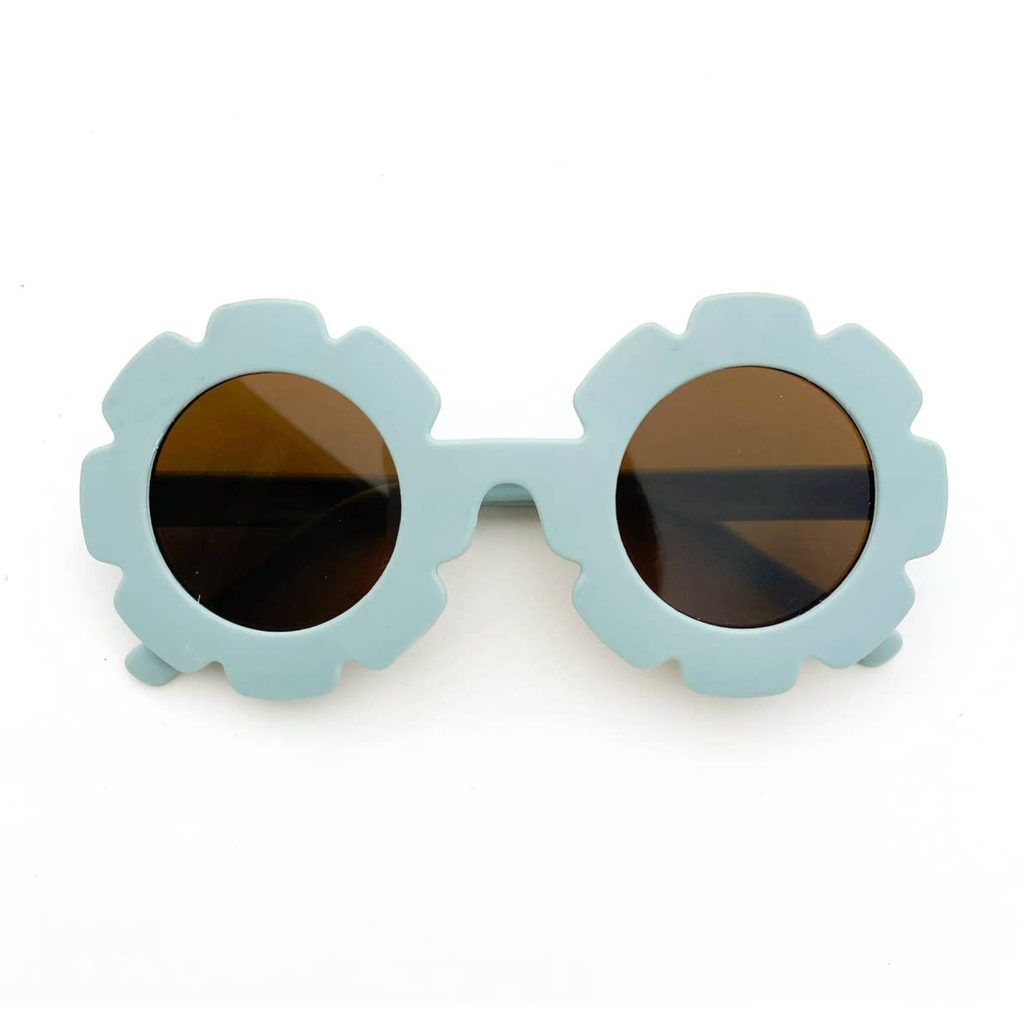 Sea Glass Daisy Day Flower Sunglasses