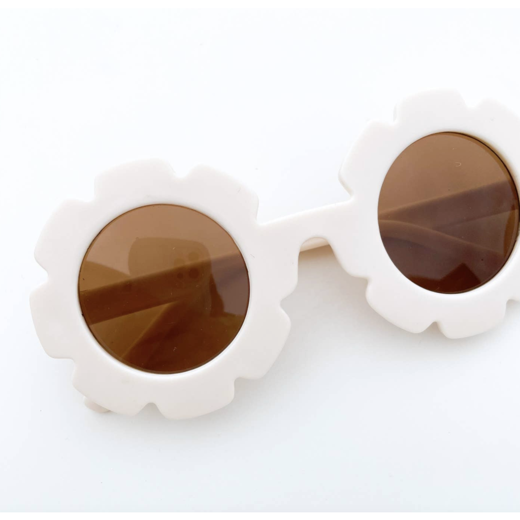 Vanilla Daisy Day Flower Sunglasses