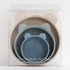 Blue Horizon Stackable Snack Bowl Set