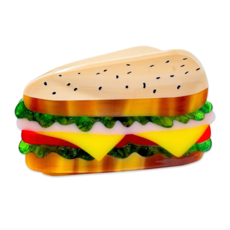 Large Deli Sandwich Hair Claw Clip