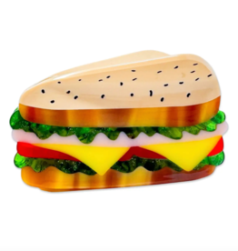 Large Deli Sandwich Hair Claw Clip