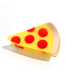 Large Pizza Hair Claw Clip