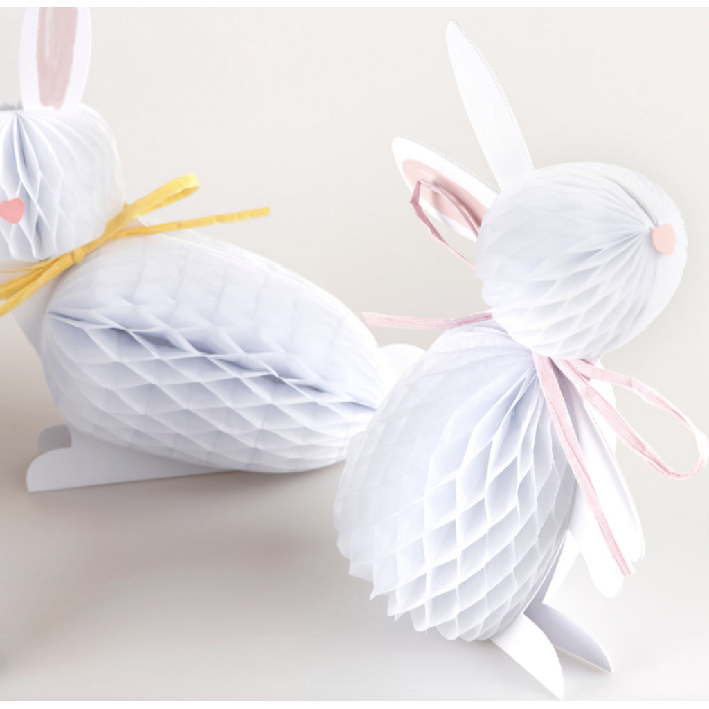 Bunny Honeycomb Decorations