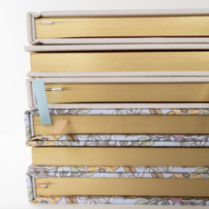 Song Birds Linen-Bound Undated Planner
