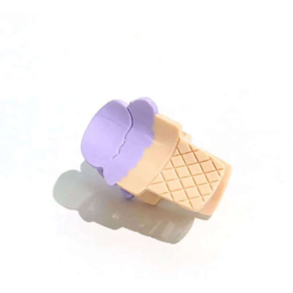 Mini Ice Cream Hair Claw Clip