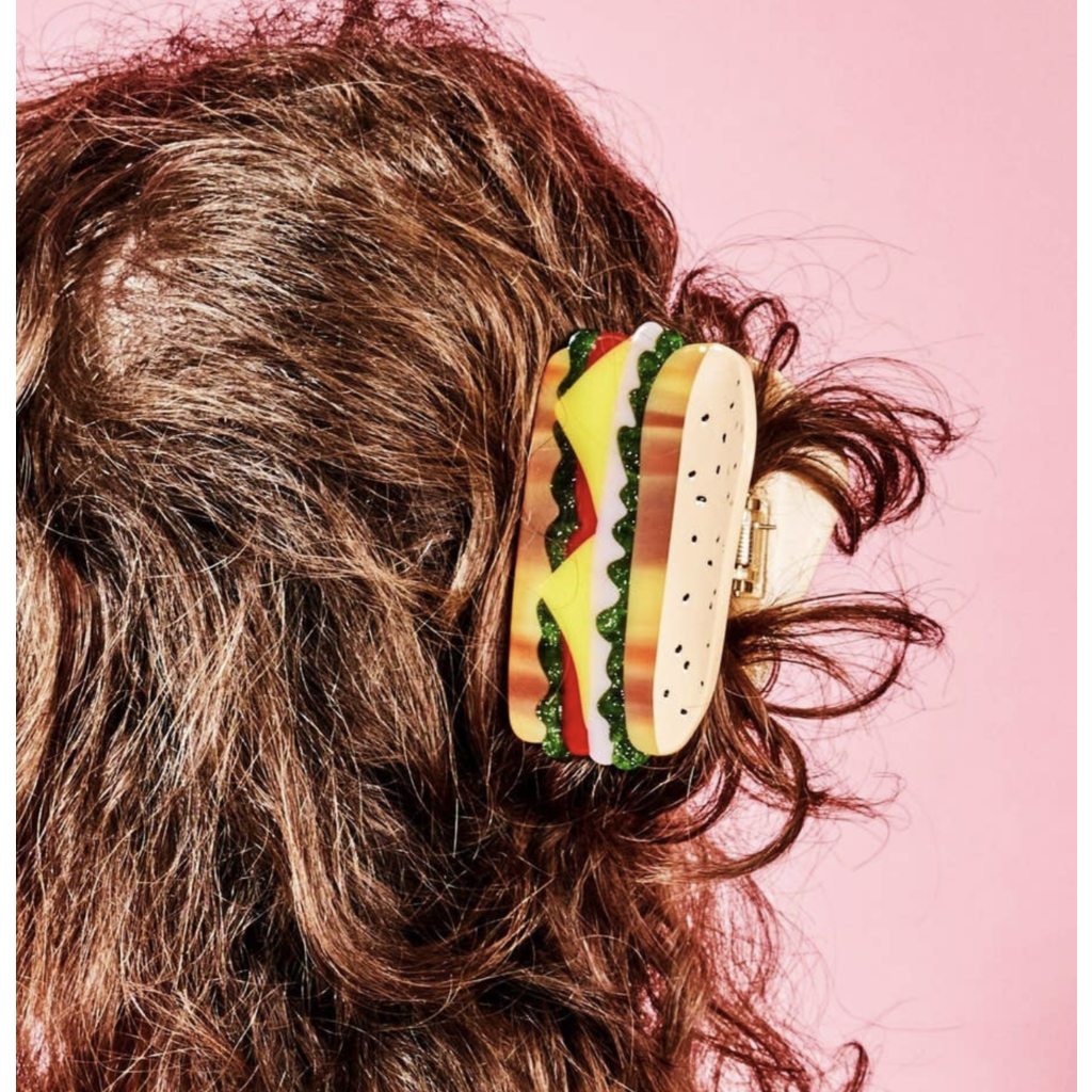 Large Deli Sandwich Hair Claw Clip