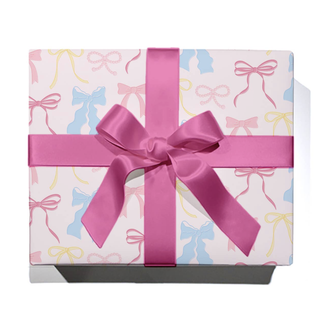 Pastel Bow Wrap - Single Sheet
