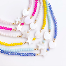 Twinkle Star & Heart Beaded Bracelet