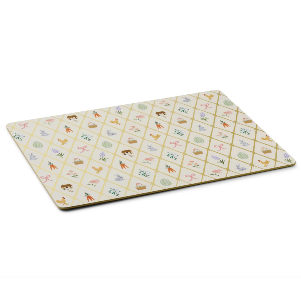 Spring Farm Placemats- Set of 4