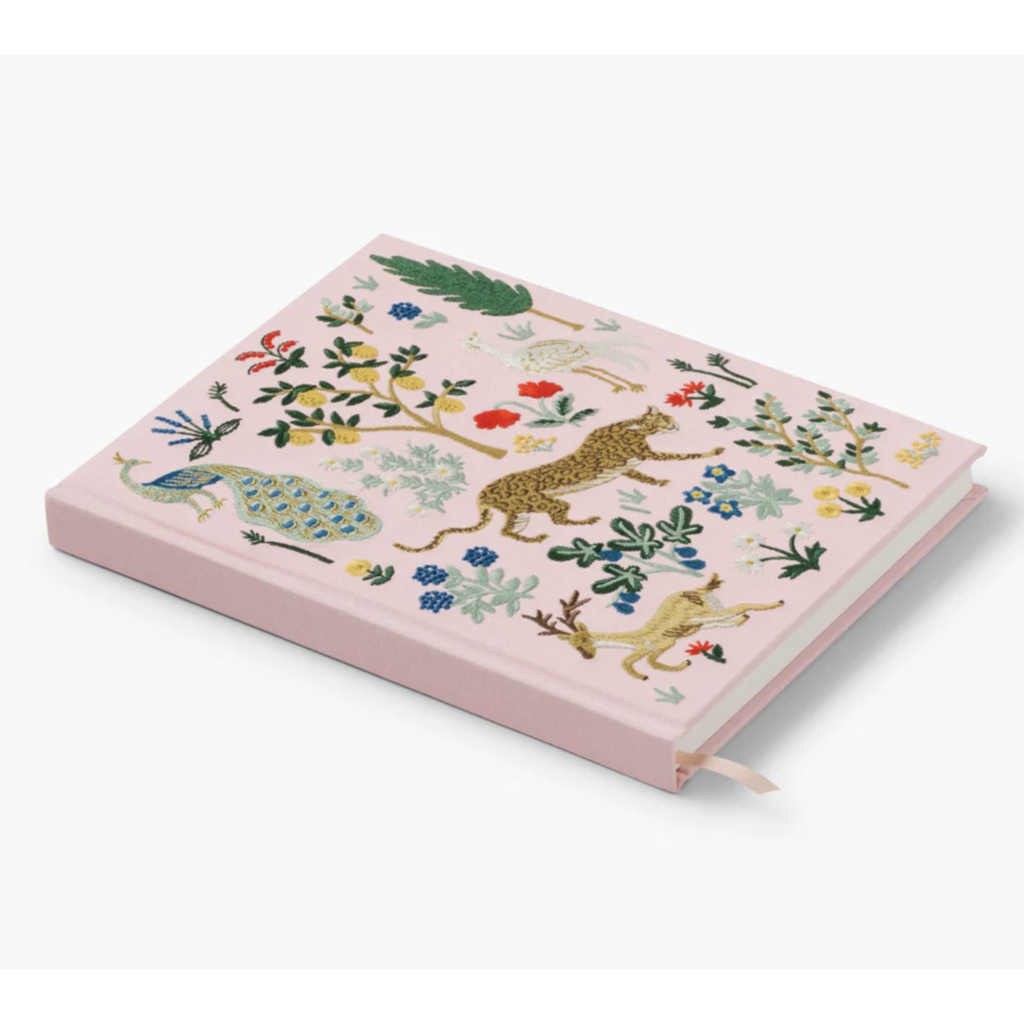 Menagerie Embroidered Sketchbook