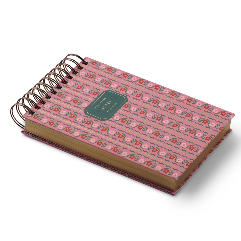 Delphine Spiral Notepad