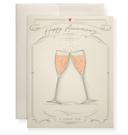 I Love Us Anniversary Card