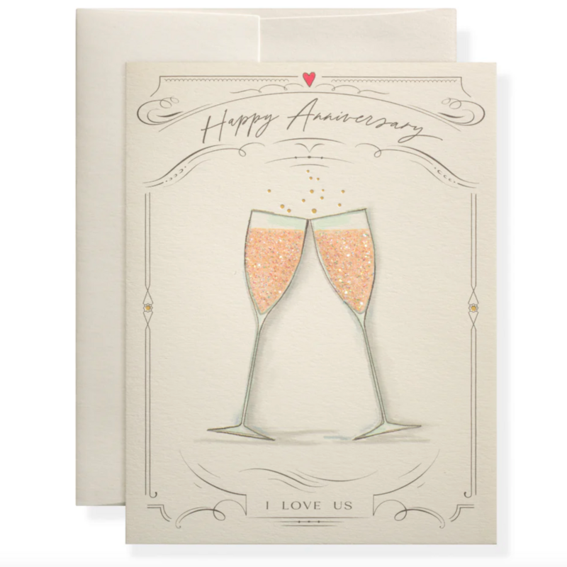 I Love Us Anniversary Card