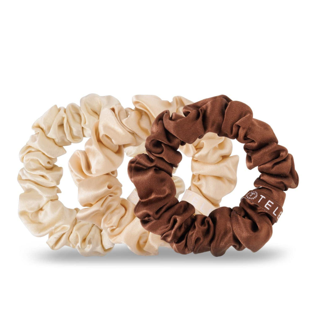 For the Love of Nude Large Silk Hair Scrunchie