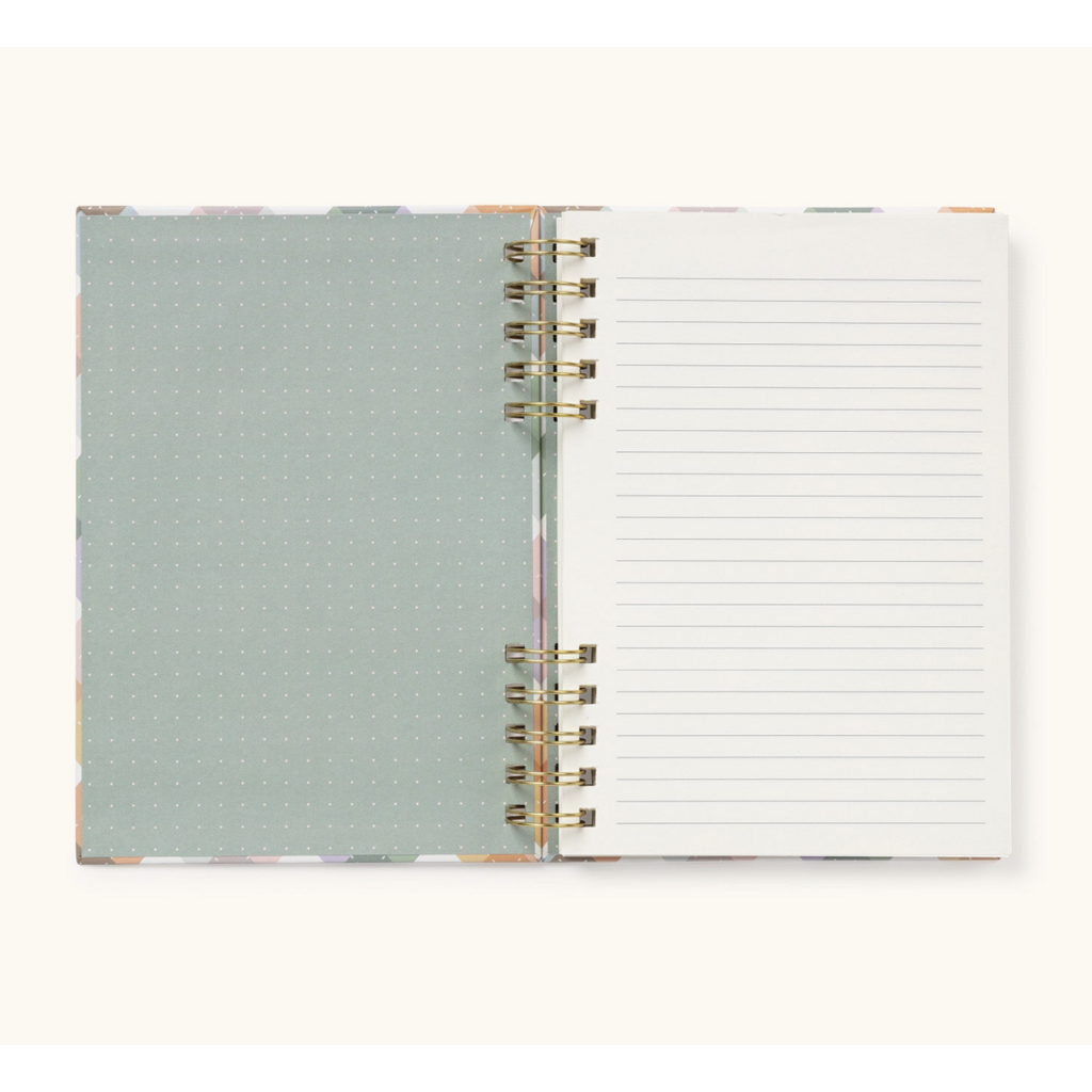 As If Argyle Harper Split - Spiral Notebook & Pen Set