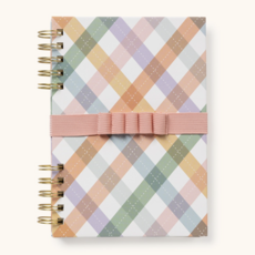 As If Argyle Harper Split - Spiral Notebook & Pen Set
