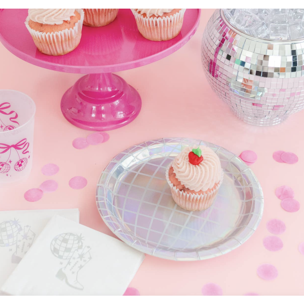 Disco Ball 9" Plates