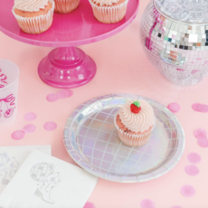 Disco Ball 9" Plates