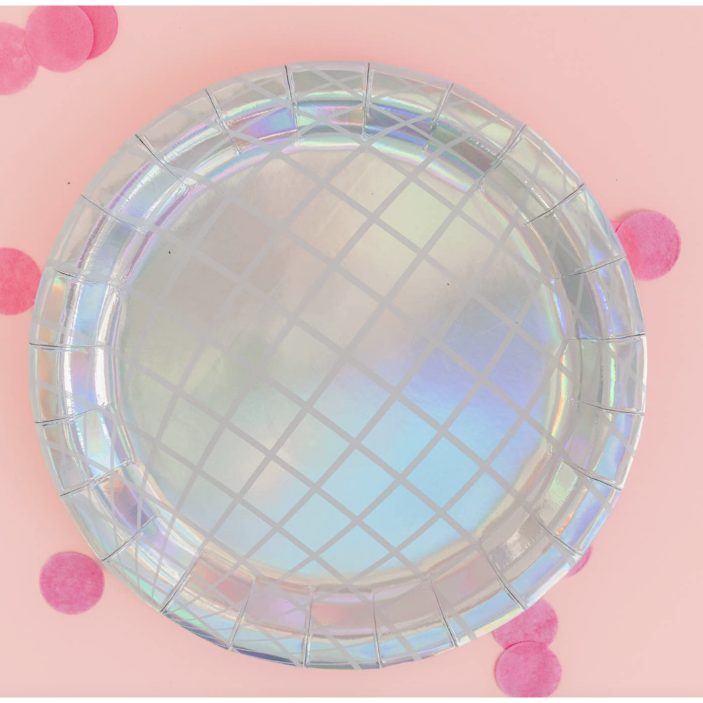 Disco Ball 9" Plates