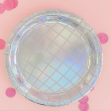 Disco Ball 9" Plates