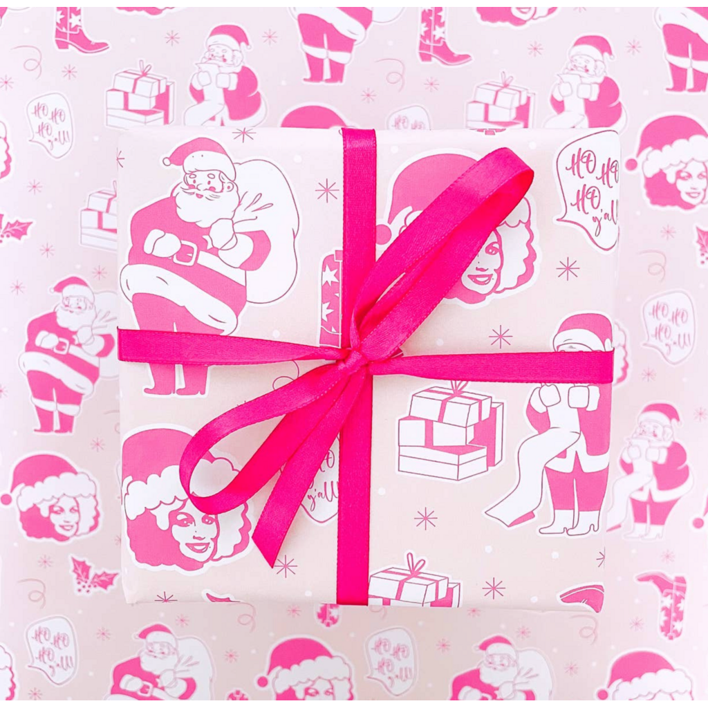 Dolly Y'all Wrapping Paper Roll Of 3 Sheets