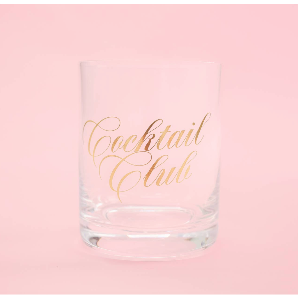 Gold Cocktail Club Cocktail Glass