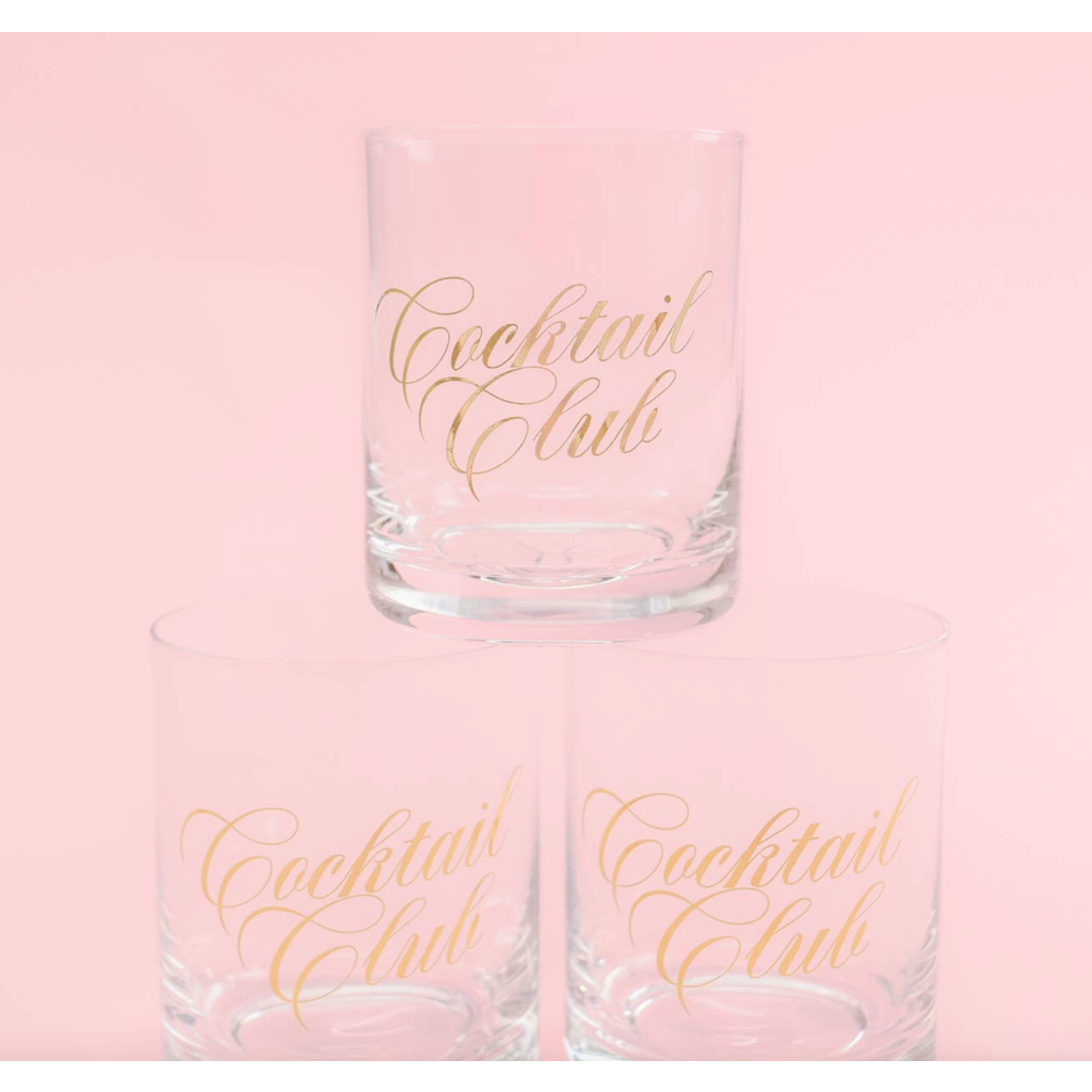 Gold Cocktail Club Cocktail Glass