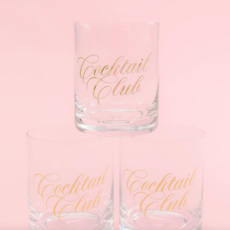 Gold Cocktail Club Cocktail Glass