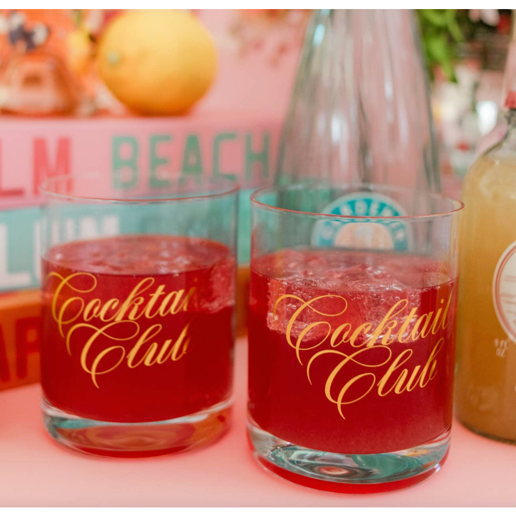Gold Cocktail Club Cocktail Glass
