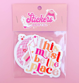 Howdy Y'all Sticker Pack Of 4