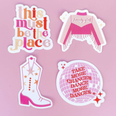 Howdy Y'all Sticker Pack Of 4