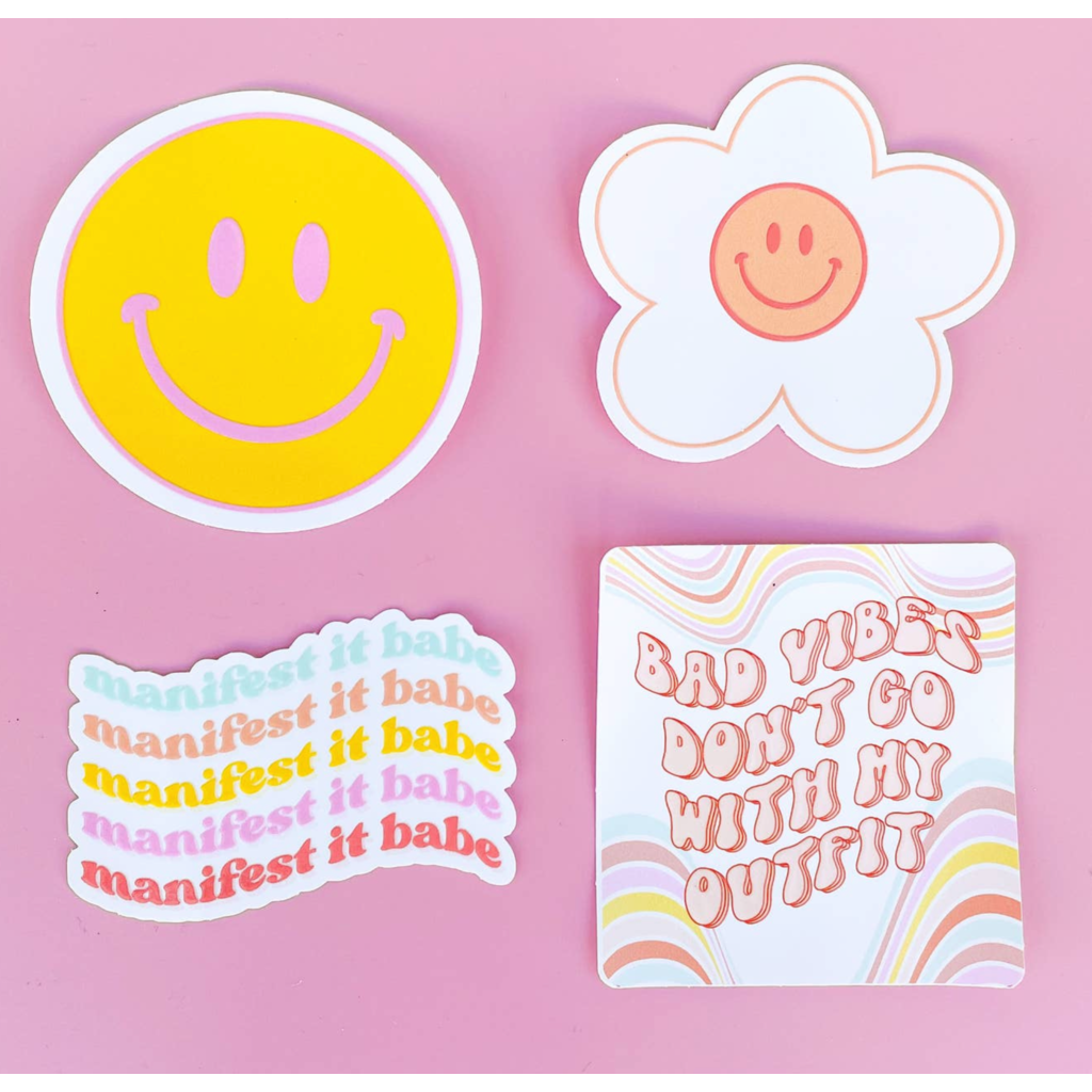 Manifest It Babe Sticker Pack Of 4