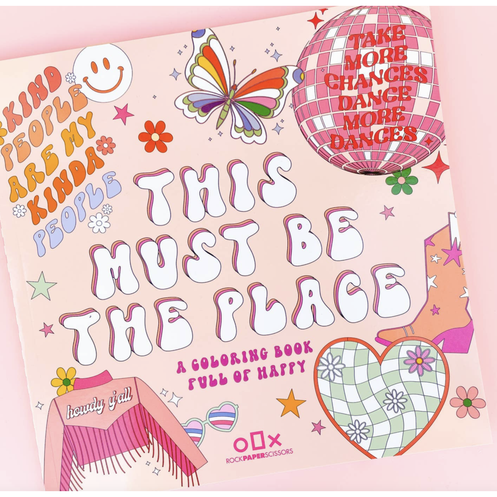 This Must Be The Place Coloring Book
