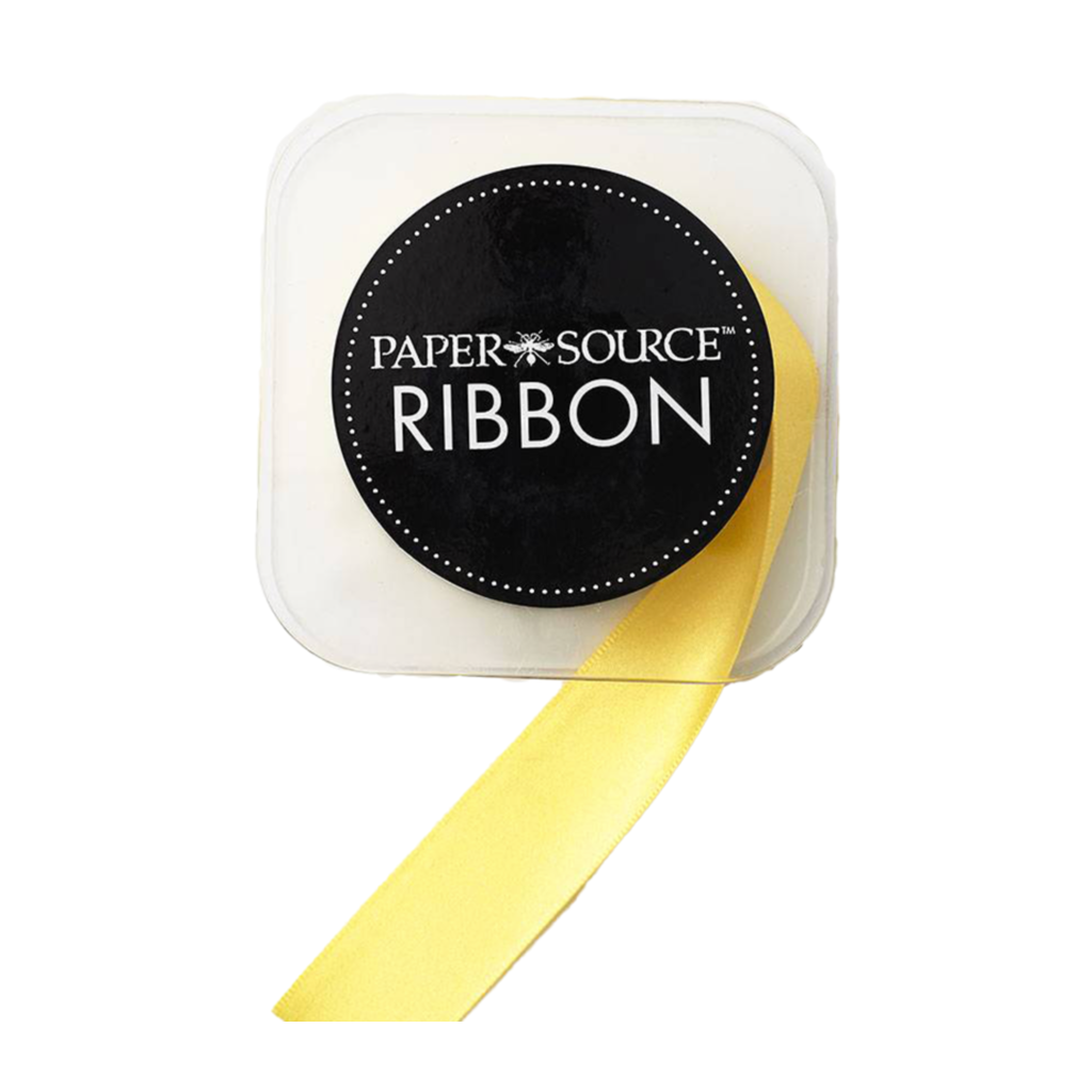 Sunshine Satin Ribbon 1/4"