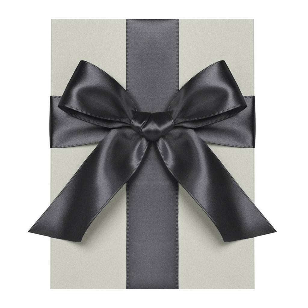 Black Satin Ribbon 1.5"