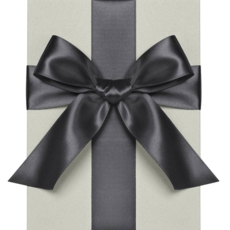 Black Satin Ribbon 1.5"