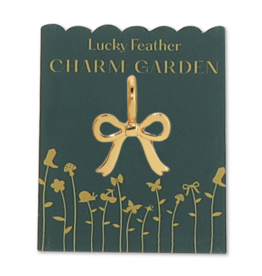 Charm Garden Gold Bow Charm