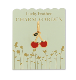 Gold Cherry Charm