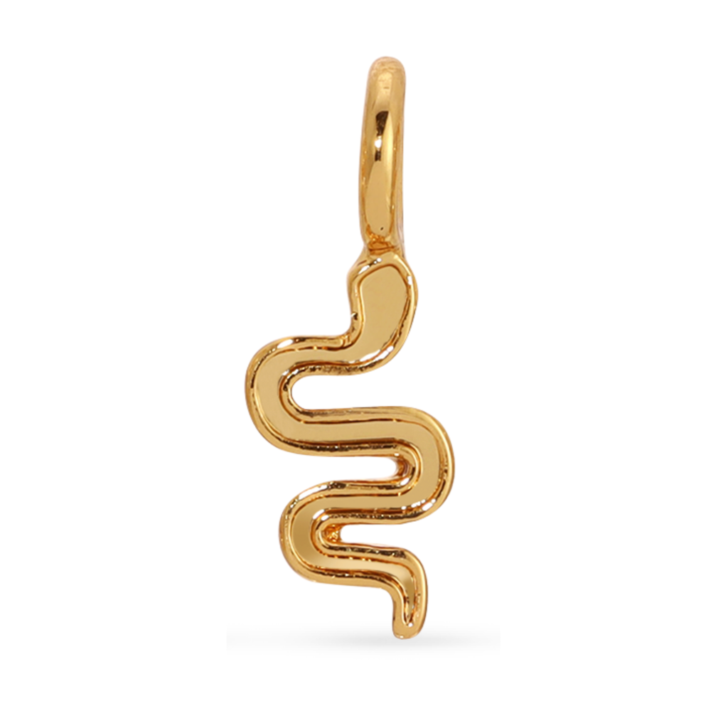 Charm Garden Gold Snake Charm