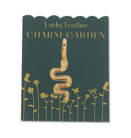 Charm Garden Gold Snake Charm