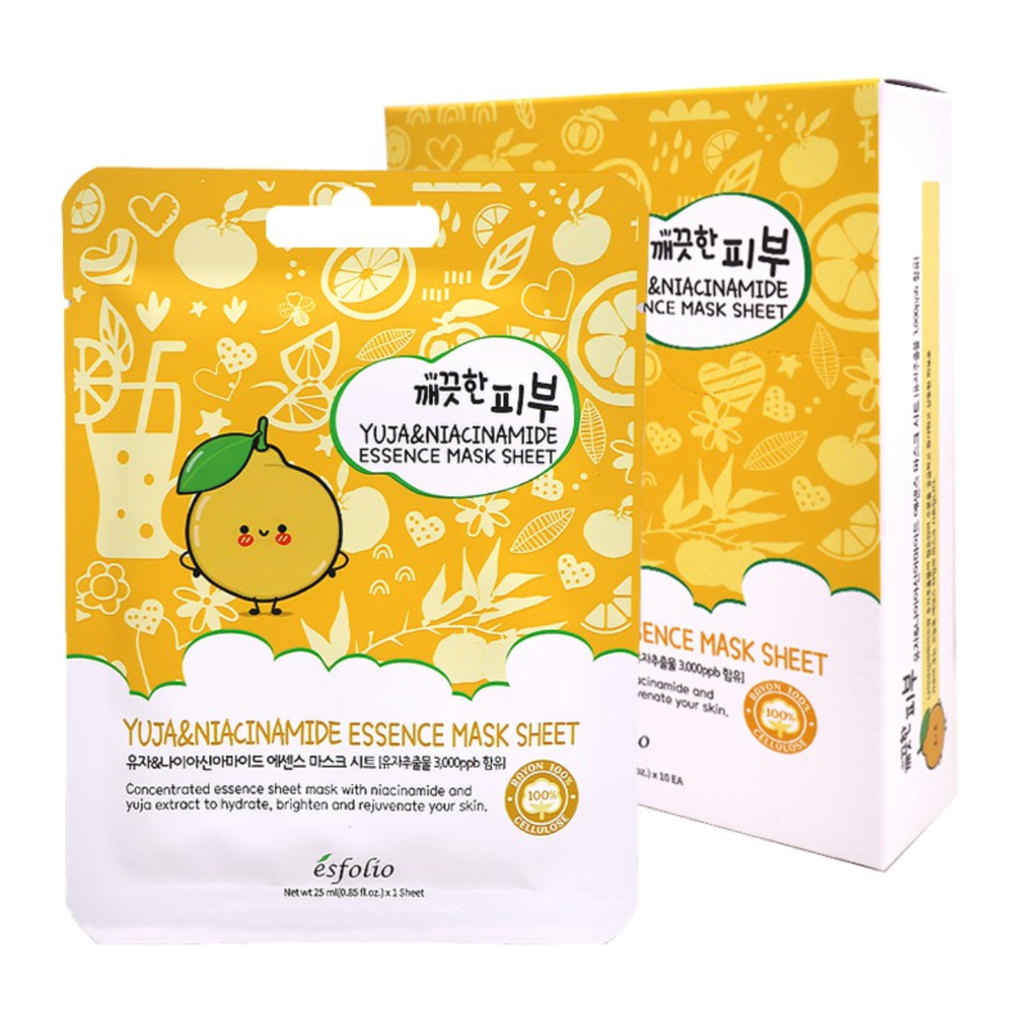 Essence Yuja & Niacinamide Sheet Mask
