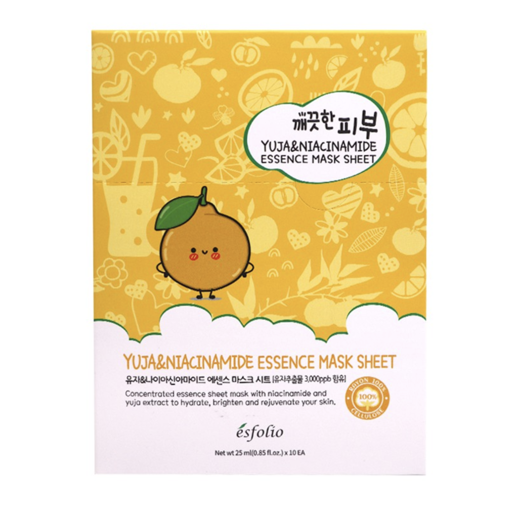 Essence Yuja & Niacinamide Sheet Mask