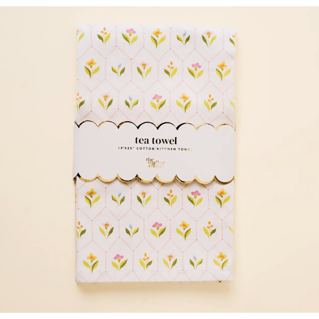 Handpicked For You Tea Towel