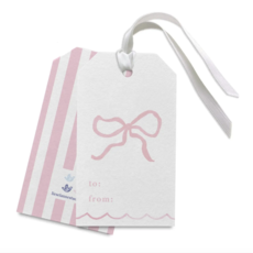 Pink Bow Gift Tags