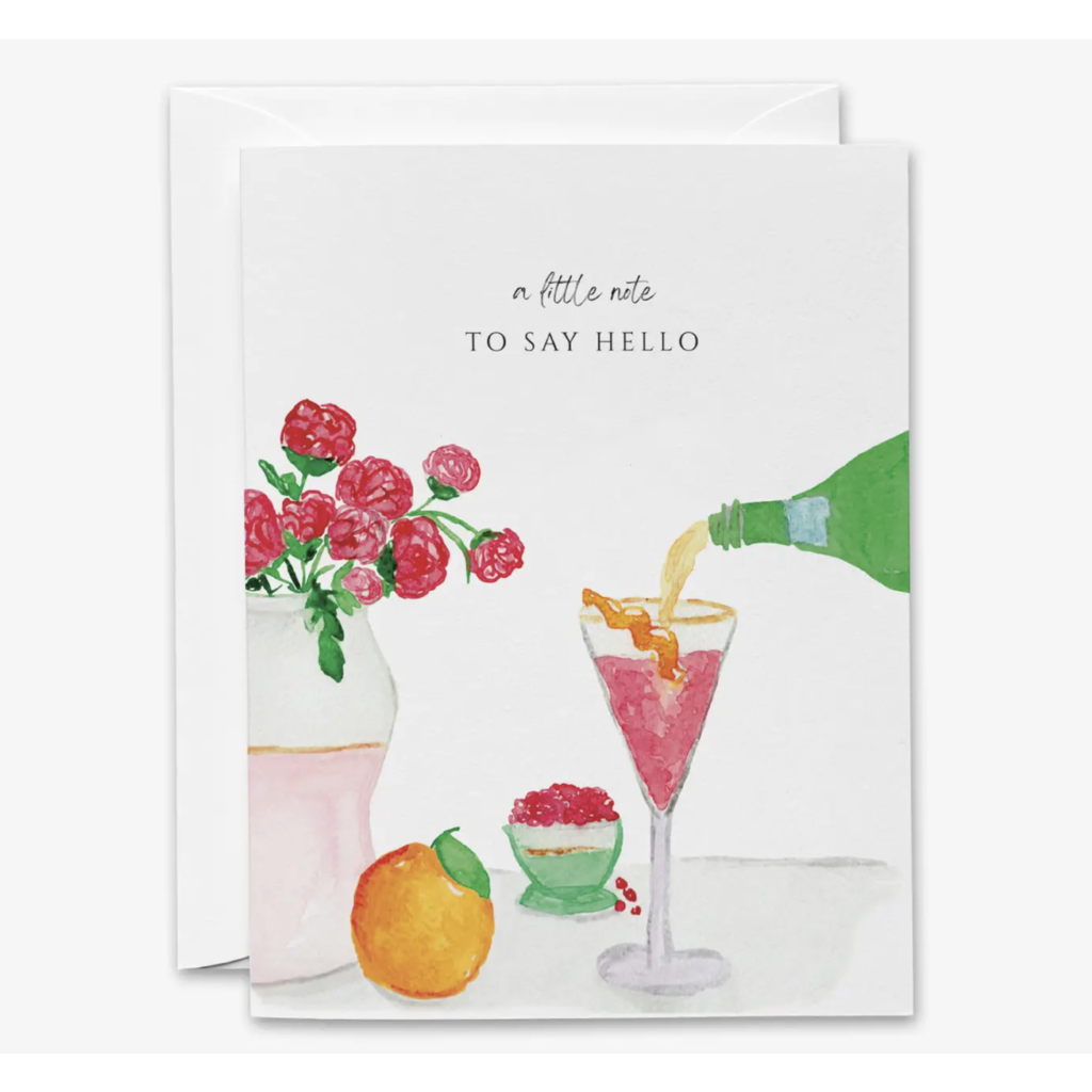 Cranberry Fizz Cocktail Card