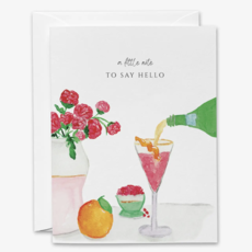 Cranberry Fizz Cocktail Card