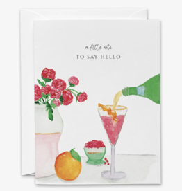 Cranberry Fizz Cocktail Card