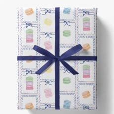 Macaron Gift Wrap Sheet