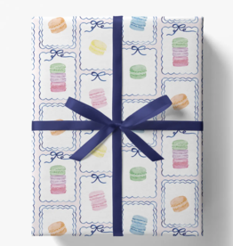 Macaron Gift Wrap Sheet
